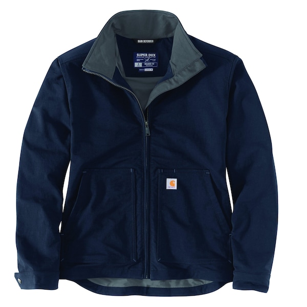 Carhartt Women's OJ5534 W Supr Dux RlxdFt LW Sftshl M REG Non-Insulated Relaxed Navy OJ5534-W / 105536-I26MREG - main